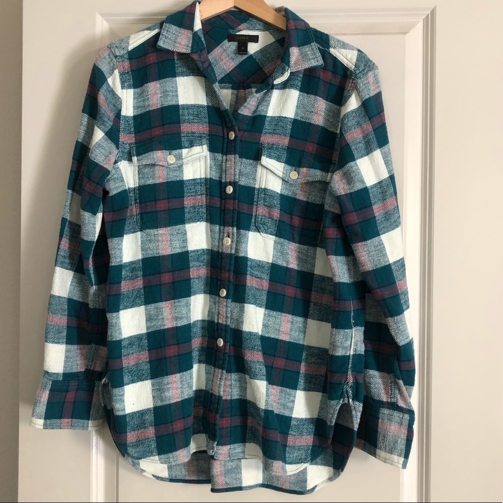 Heavy J.Crew Flannel